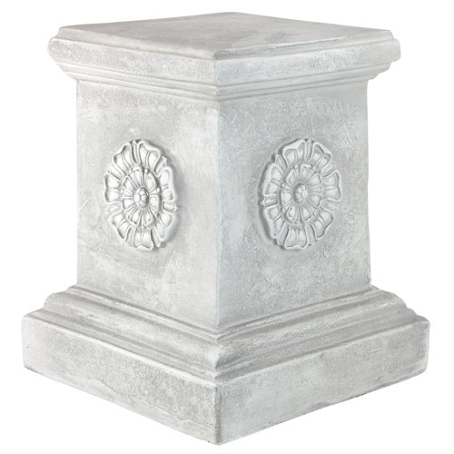Design Toscano English Rosette Pedestal & Reviews Wayfair